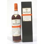 MACALLAN EASTER ELCHIES 1997 A very collectable bottle of the Macallan Easter Elchies Cask