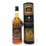 DUFFTOWN-GLENLIVET 8YO A bottle of the Dufftown-Glenlivet 8 Year Old Pure Malt from the House of