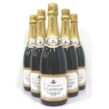 CASE A. CARPENTIER N/V CHAMPAGNE BRUT A case of six bottles of the A. Carpentier Champagne Brut.