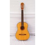 1960's 'FRAMUS' ACOUSTIC GUITAR of West German manufacture, labelled to interior,
