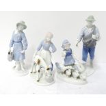 SELECTION OF GEROLD PORCELAIN FIGURINES