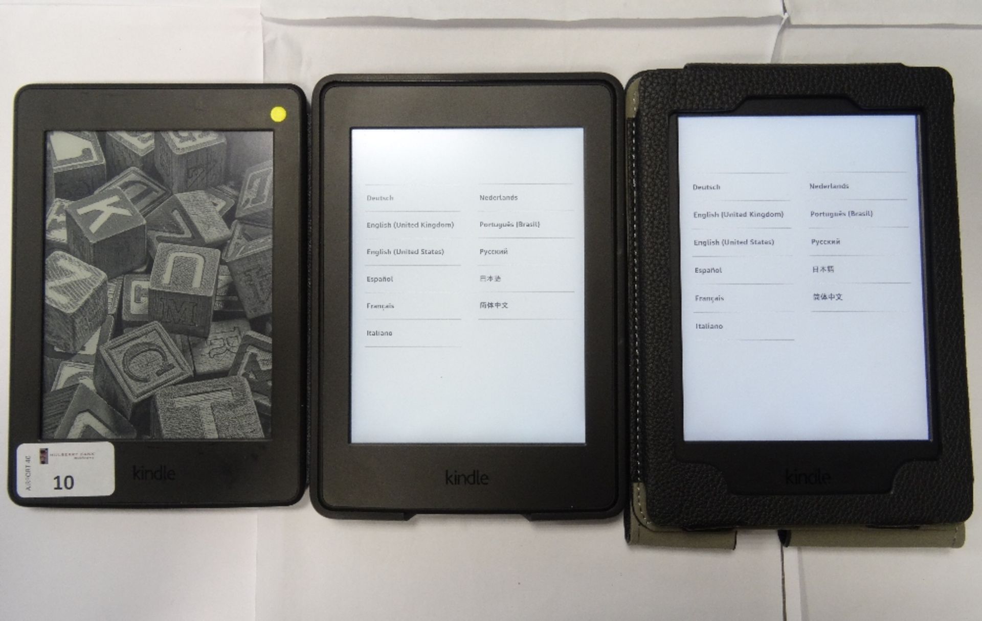 THREE KINDLE PAPERWHITE 3 (2015) WIFI DE