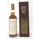 THE MACALLAN 25YO ANNIVERSARY MALT - INVERLOCHY CASTLE An ultra rare bottle of the Macallan 25 Year