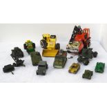 SELECTION OF TONKA TOY VEHICLES