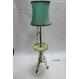 A CONTINENTAL STYLE LAMP TABLE,