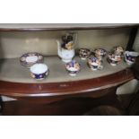 A ROYAL ALBERT BONE CHINA TEASET (HEIRLOOM PATTERN),