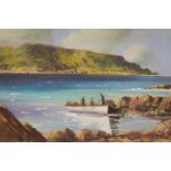 NORMAN J MCCAIG Horne Head Donegal Signed lower right Signed and titled verso Oil on canvas