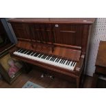 A 20TH CENTURY CASED UPRIGHT PIANO,