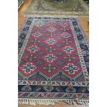 A DOSEMEALTI TURKISH HANDMADE WOOL RUG,