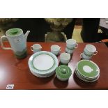 A TWENTY ONE PIECE ROSENTHAL CHINA COFFEE SET,