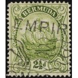 2_d deep sage-green with watermark inverted, used with light part Empire Exhibition slogan cancel.