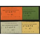 Solomon Islands. Booklets. 1959-60 4/-, 5/-, 11/- and £1 booklets, fine mint. SG SB1-4 (£200)