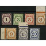 Leeward Islands. 1951 (Dec.) £1 violet and black, perf 13, fine mint with sideways watermark. KG