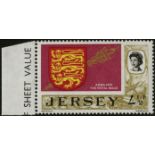 Jersey. 1974 4_p on uncoated paper, marginal mint with light hingemark and minor gum disturbance. SG