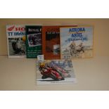 37 3/4 miles and so much more - together with four motorcycle books.