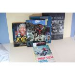 Motorcycle Racing - together with four motorcycle books.