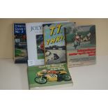 Grand Prix Motorcycle Championships 1949-1975 - together with four motorcycle books.