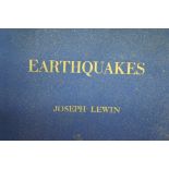 Joseph Lewin - 1926, Earthquakes