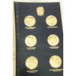 The Churchill centenary medals trustees presentation set issued Nov. 1974, No. 4103 consisting of 24