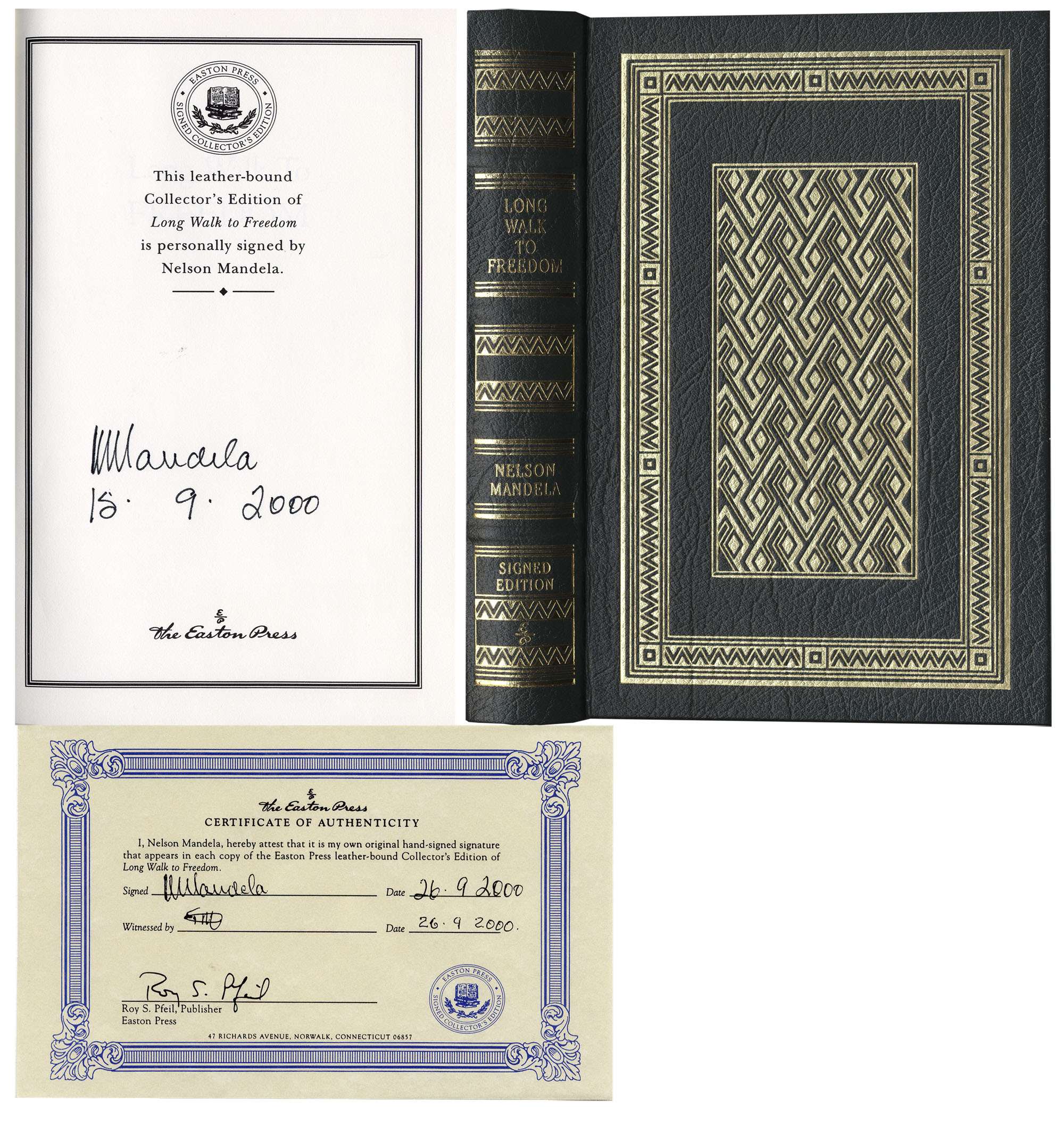 Nelson Mandela ''Long Walk to Freedom'' Signed