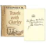 John Steinbeck Signed ''Travels With Charley''