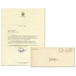 George H.W. Bush Letter Signed