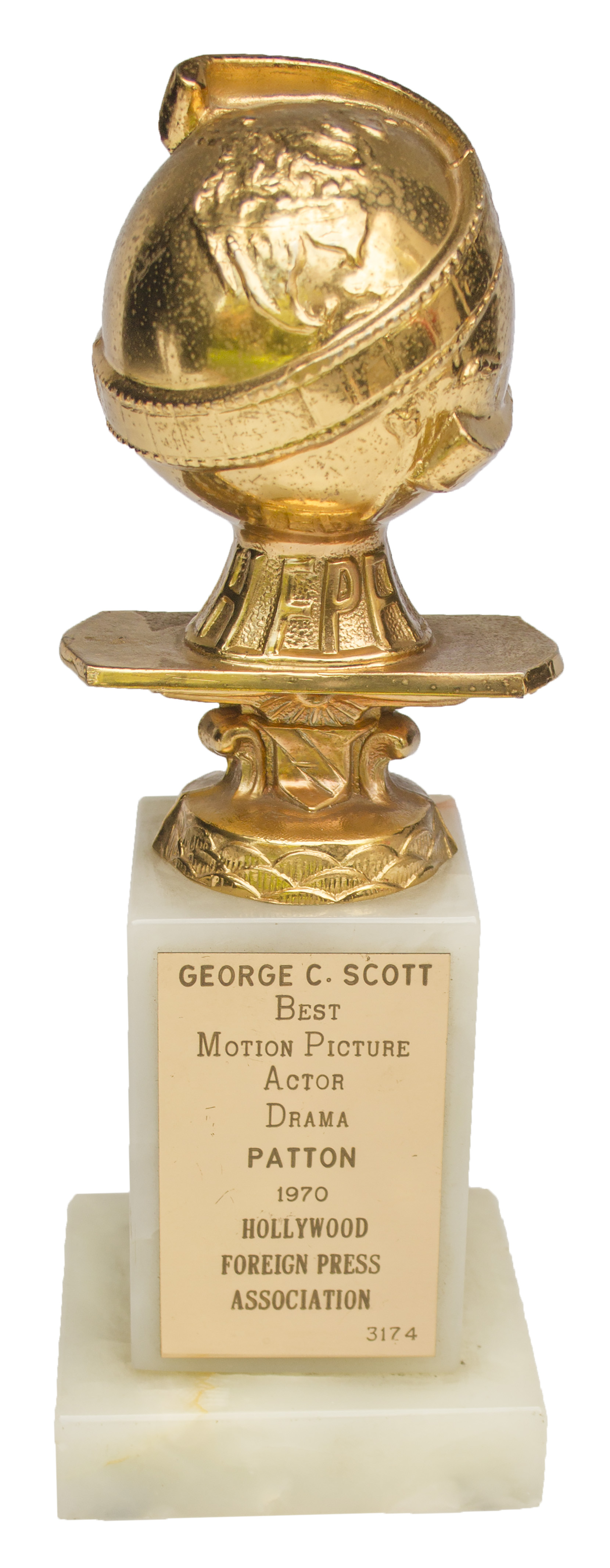 George C. Scott ''Patton'' Golden Globe