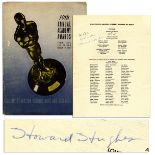 Howard Hughes Oscar Program Signed