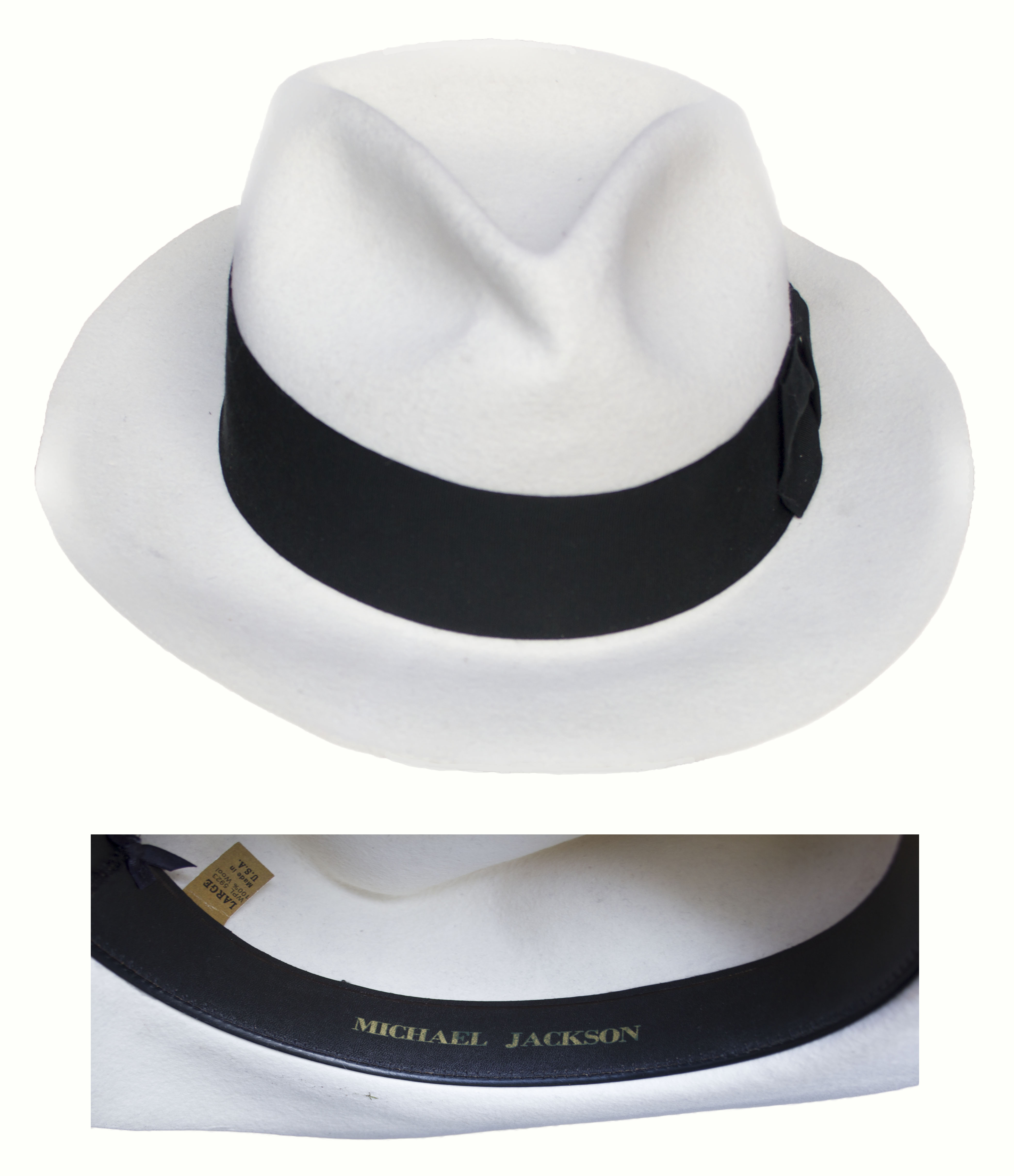 Michael Jackson White Fedora