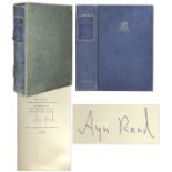 Ayn Rand Signed ''Atlas Shrugged''