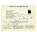 Jack Swigert Signed Prayer From Lunar Orbit