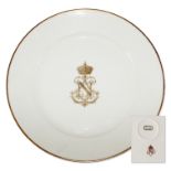 Napoleon III China Plate