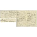 President Herbert Hoover Autograph Letter Signed