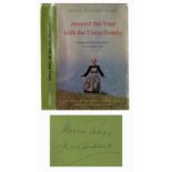 Julie Andrews and Maria von Trapp rare signed book, ''Around the Year With the Trapp Family''. New