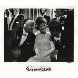 John F. Kennedy, Jackie Kennedy and Lyndon B. Johnson Photo Signed by Alfred Eisenstaedt