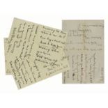 Edith Bolling Wilson Autograph Letters (3) Signed