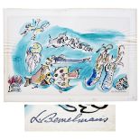 Ludwig Bemelmans Marina Artwork