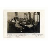 Harry Truman and Cabinet Signed Photo