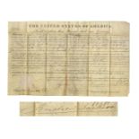 Andrew Jackson Document Signed