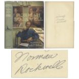 Norman Rockwell Signed Autobiography