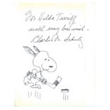 Charles Schulz Snoopy Drawing