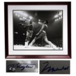 Muhammad Ali and Joe Frazier Signed Photo