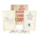 Charlie Chaplin Signed Autobiography Inscribed to Alfred Eisenstaedt