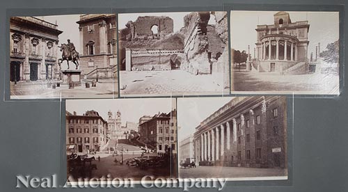 Collection of Fifty Grand Tour Albumen Photographs of Rome, 19th c., with 23 from Edizione Alinari - Image 9 of 13