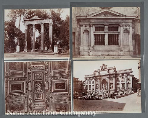 Collection of Fifty Grand Tour Albumen Photographs of Rome, 19th c., with 23 from Edizione Alinari - Image 12 of 13