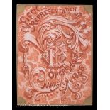 [Mardi Gras] Krewe of Proteus, ball invitation, theme "Visions of Other Worlds", Mar. 9th, 1886,