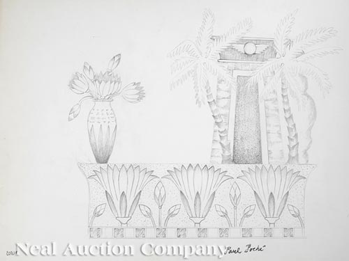 [Mardi Gras], Paul Poche (American/New Orleans, b. 1942), "Parade Float Designs", after the original - Image 4 of 15