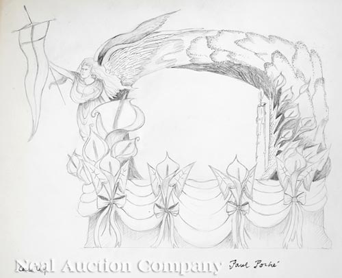 [Mardi Gras], Paul Poche (American/New Orleans, b. 1942), "Parade Float Designs", after the original - Image 5 of 15