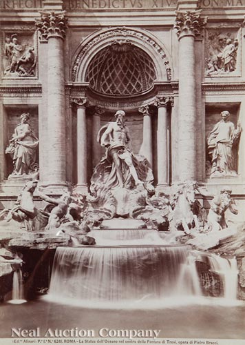 Collection of Fifty Grand Tour Albumen Photographs of Rome, 19th c., with 23 from Edizione Alinari - Image 13 of 13