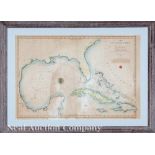 [French Map of the Gulf of Mexico], "Carte du Golfe du Mexique dresse par Mr. Keller", Paris,